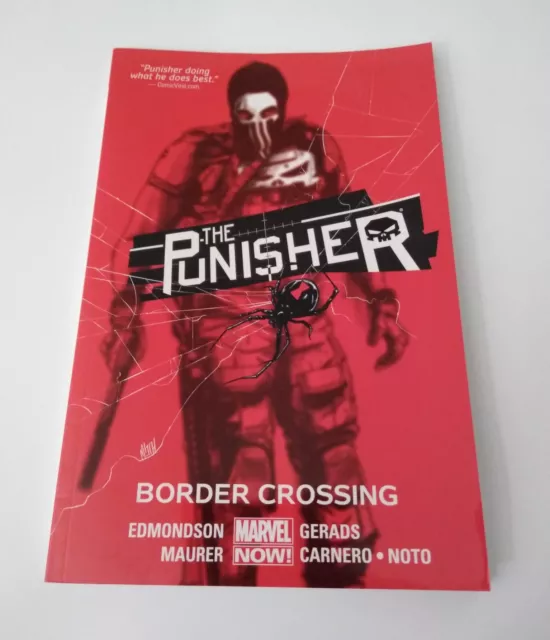 The Punisher Volume 2 : Border Crossing by Nathan Edmondson Graphic Novel