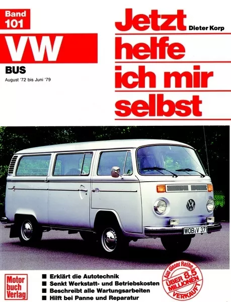 REPARATURANLEITUNG VW BUS Transporter T2 Bulli Handbuch Aufbau Ausbau Buch NEU