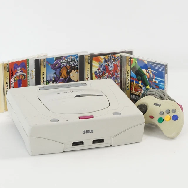 Sega Saturn Console -System Only- WHITE HST-3220 Tested JAPAN - Foto 6