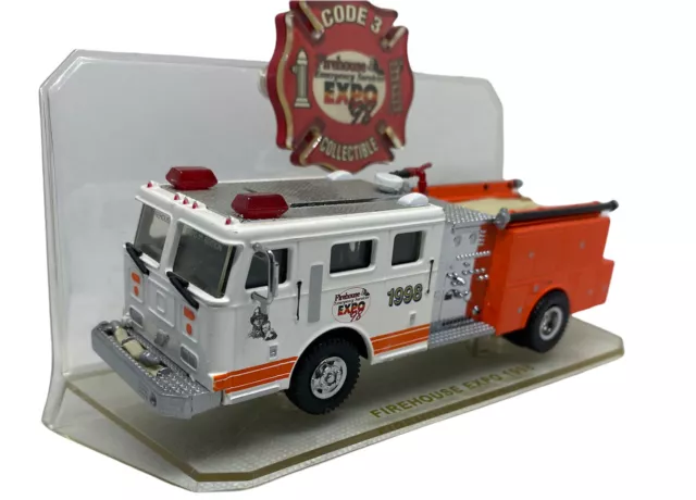 Code 3 Millenium Series 1998 Firehouse Expo Seagrave Pumper