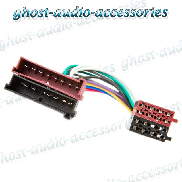 thumbnail image 2 of ISO Wiring Harness Connector 16 Pin Car Stereo Radio Wire Harness ISO Adapter Cable Lead Loom Plug For VW Ford Fiesta Focus Tiguan Golf Polo BMW Jetta Passat C-Max S-Max Mondeo Transit 2 of 11