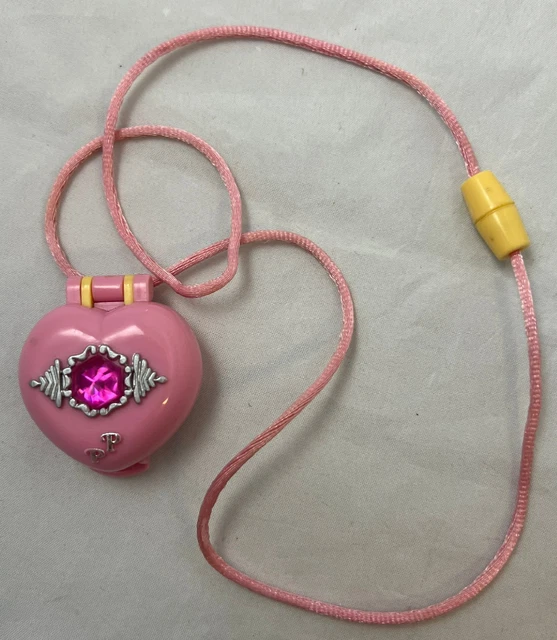 Polly Pocket Médaillon Coeur 1991 Pretty Picture Locket Polly Pocket Médaillon Coeur 1991 Pretty Picture Locket