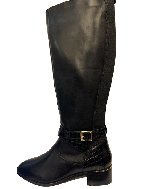 Bottes Marine En Cuir Veau France Mode - Pointure 37, Bleues, Occasion Bon état