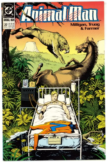 Animal Man (1988) #27 NM 9.4 Peter Milligan Story