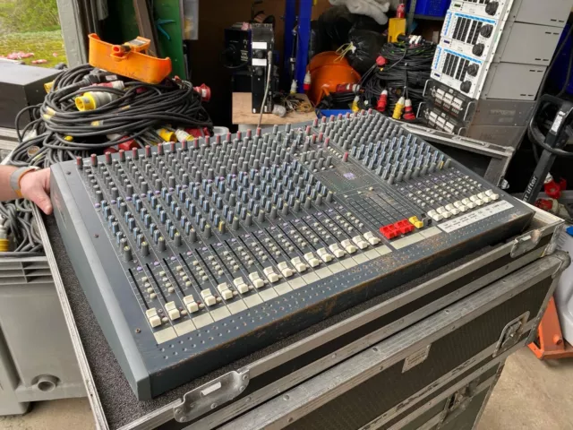 COLLECT ONLY Soundcraft LX724 Channel Mixer Sound Desk