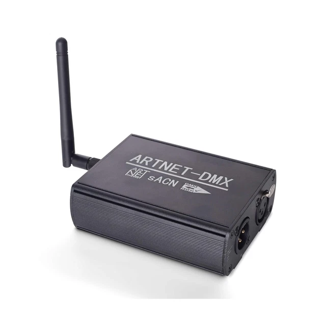 Trasmettitore/ricevitore DMX512 Wireless 2.4G – 400m, Display LCD, 16 ID