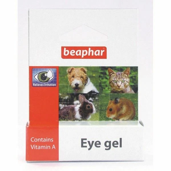 Beaphar Ojo Gel 5G Alivia Irritación Sequedad Vitamina A para Perro Gato Mascota