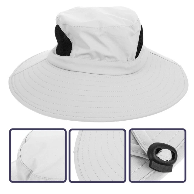 Chapeau de jardinage de pêche UV Protection Hat à bord large chapeau de soleil