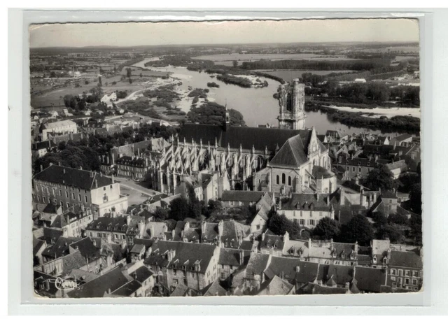 58 Nevers #10508 Aerial View Of The Cathedral Et Val De Loire No. 310 5A