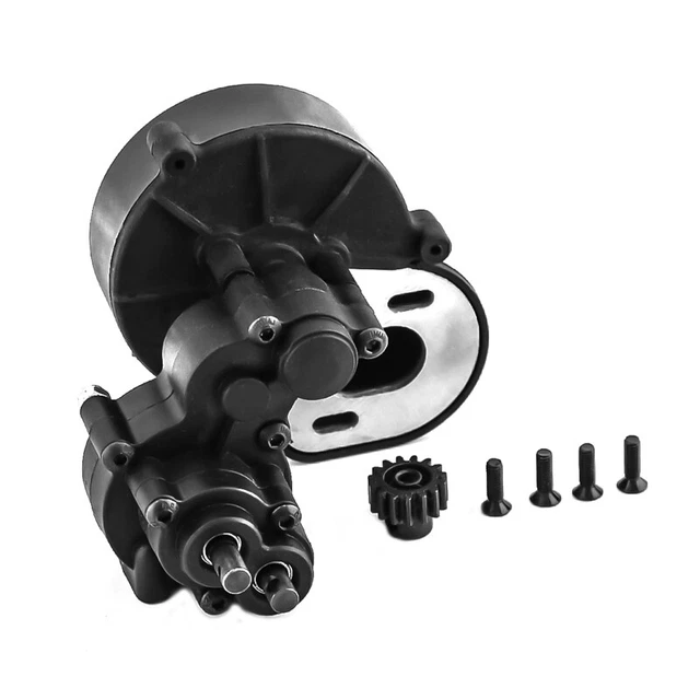 Boîte de transmission en alliage d'aluminium de 70 mm avec arbre de 5 mm pour 1/10 RC Rock Crawler MOA 1.9 Shafty LCG Chassis Builder