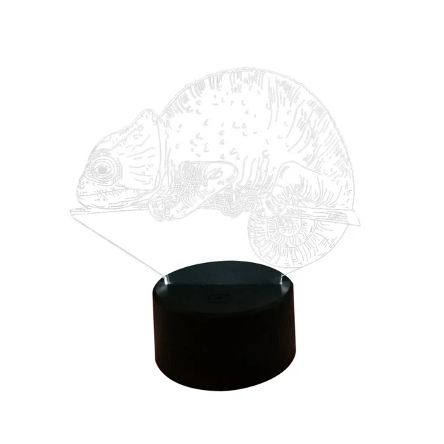 Lámpara de mesa para niños 3D luz nocturna para niños pequeña luz nocturna