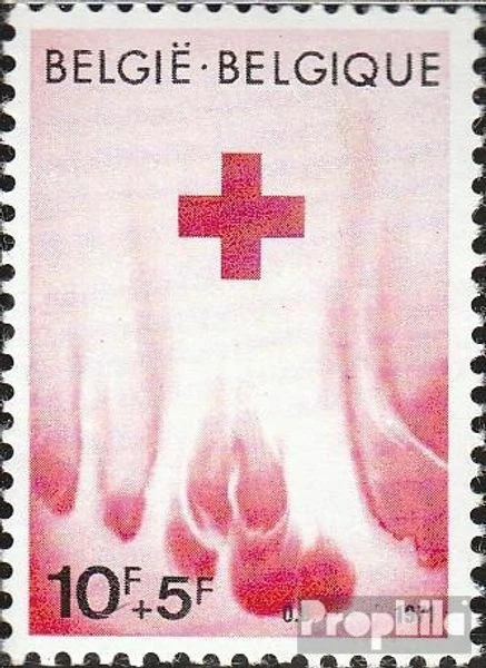 Belgien 1636 (kompl.Ausg.) postfrisch 1971 Rotes Kreuz