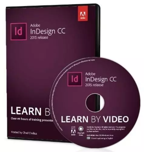 Chad Chelius Adobe InDesign CC Learn by Video (2015 release) (CD-ROM)