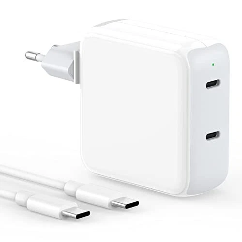 Chargeur Mac Book 67W Double Chargeur USB C 65W avec MacBook Air 2020/2019 /2...