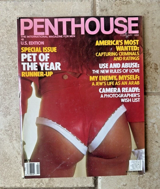 PENTHOUSE FEBRUARY 1989 w/ CENTERFOLD LOLA ANDERS, JENNA PERSAUD, KIM
