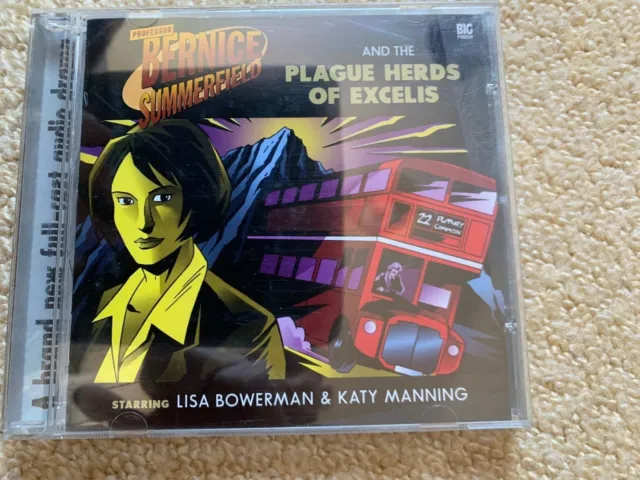 BBC Doctor Who Bernice Summerfield Big Finish CD Plague Herds of Excelis