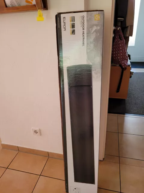 Eurom RC Infrarot-Terrassenstrahler 1800W - Schwarz