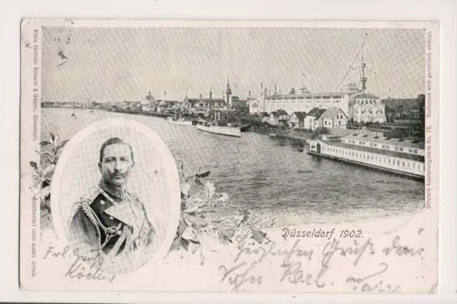 Vintage Postcard Kaiser Wilhelm II, German Emperor King of Prussia WWI Military