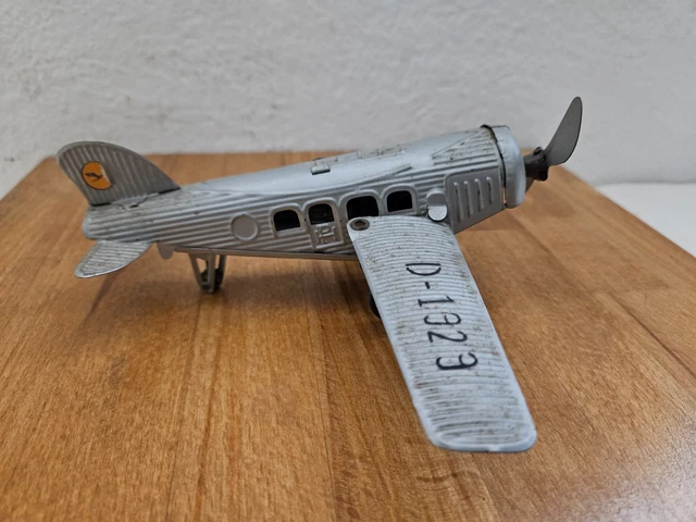 JOUET ANCIEN AVION à friction en tôle avion caravelle jouet mont blanc 1/76 TBE EUR 47,99 - FR