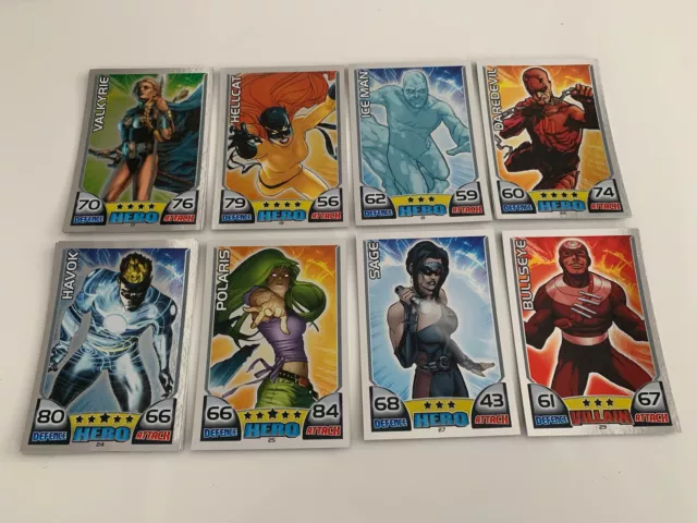 Topps Marvel Hero Attax Series 1: 2011. Mirror Foils: 2