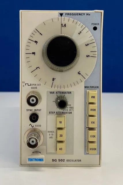 Tektronix SG502 Oscillator For TM515 Chassis SG 502