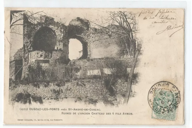 33 Saint Andre De Cubzac , Cubzac Les Ponts , Ruines De L' Ancien Chateau