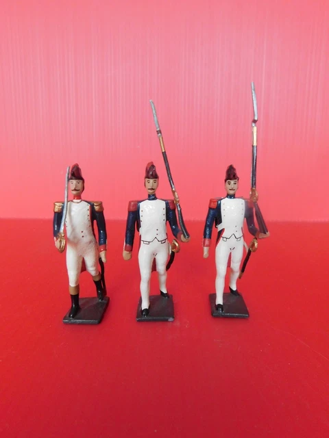 Cbg Mignot : 1Er Empire : La  Campagne D'egypte  Bel Ensemble De 3 Soldats