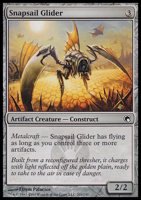 MTG 4x SNAPSAIL GLIDER ALIANTE CON VELE A SCATTO