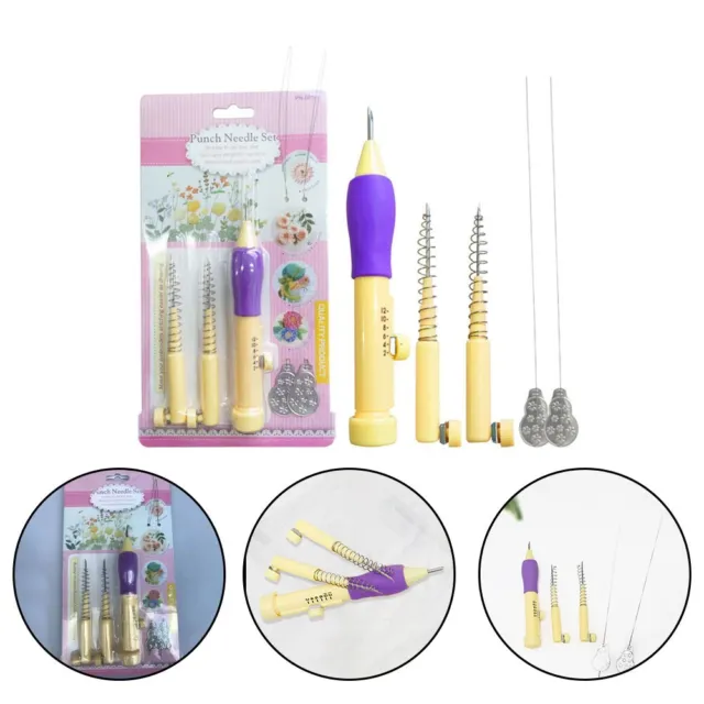 Embroidery Stamp Needle Household Handmade Intricate Plastic Precision