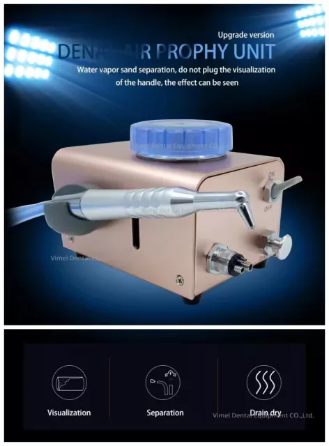 dental air prophy unit Sand Design Dental Air Flow Prophy Portable Sandblasting