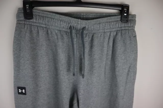 UNDER ARMOR MENS Gray Coldgear Sweat Pants Size L. #0214 $15.00 - PicClick