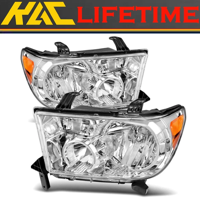 Headlights Replaccement For 2007-13 Toyota Tundra / 08-17 Sequoia Factory Style