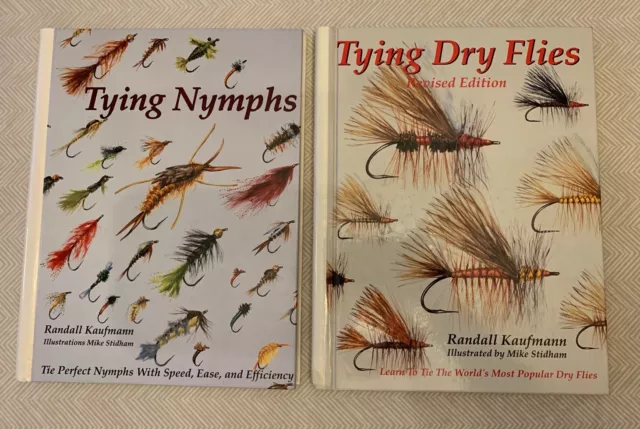 Tying Nymphs & Tying Dry Flies - Randall Kaufmann, Western Fisherman’s Press DIY