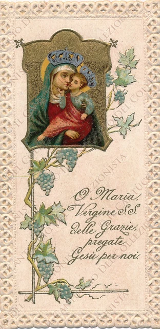 Santino Maria Vergine SS delle Grazie Gesù Madonna pregate