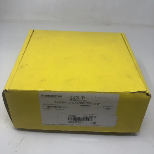 New Chesterton Kit Seal 442HP-19SPK RSC/RSC S EP # 804673