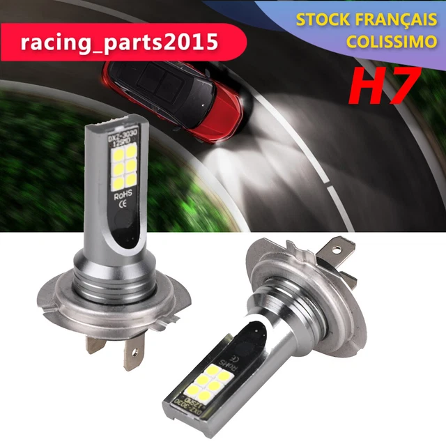 KIT DE 2 H7 LED 110W 6000K Ampoule Voiture Feux Phare Lampe Xénon Xénon