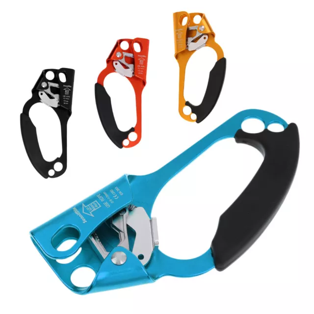 Hand Ascender Rock Climbing Tree Arborist Rappelling Gear Clamp for 8~13MM Rope