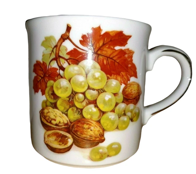 Vintage Retro Pear & Grape Winterling Bavaria West Germany China Coffee Cup Tea
