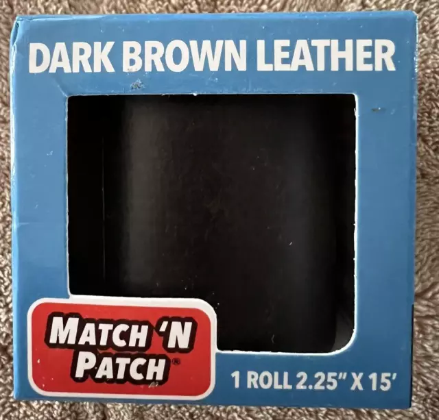 Match 'n Patch Realistic Brown Leather Repair Tape