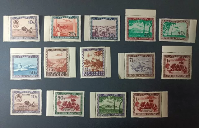 ASIE INDONÉSIE Lot Timbres Anciens Neufs #156#