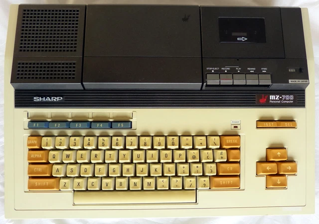 MZ-700 MZ-721 MZ-711 シャープ レトロ クリーンコンピュータ レトロPC】シャープMZ-700発売40周年 - オジギビト集会所本部長室R