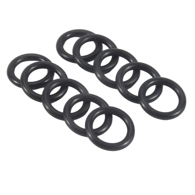 Lot De 10 Joints Toriques Caoutchouc – 25x22x1,5mm, Noir, Pour étanchéité Huile