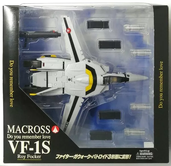 Yamato Macross Do You Remember Love VF-1S Skull Leader Roy Focker Action Figure