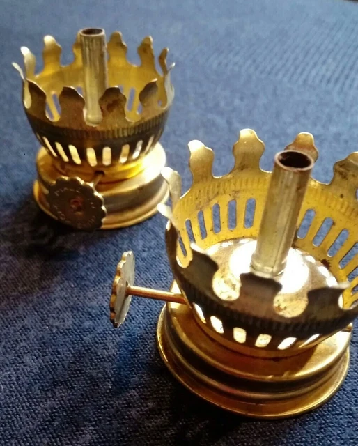 4 x Bicchieri per stoppino per lume e lampada a petrolio,ricambio vintage