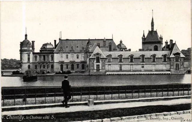 CPA ed. AQUA 4 CHANTILLY Le Chateau cote S. (214586)