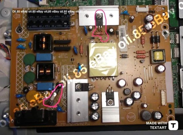 Kit Riparazione Scheda Alimentazione Philips 32PFT5603/12 - Foto 3