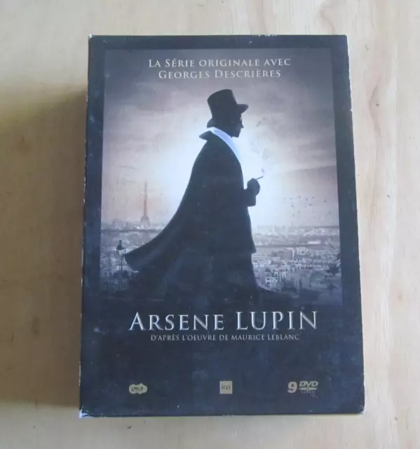 ARSENE LUPIN avec Georges Descrières - Coffret 9 DVD