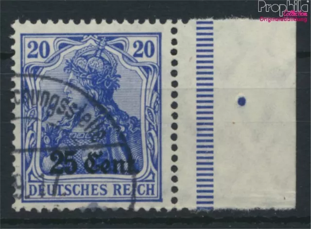 Briefmarken Etappengebiet West 1916 Mi 6a I gestempelt (9786454