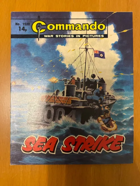 Commando Comic Number 1539 SEA STRIKE