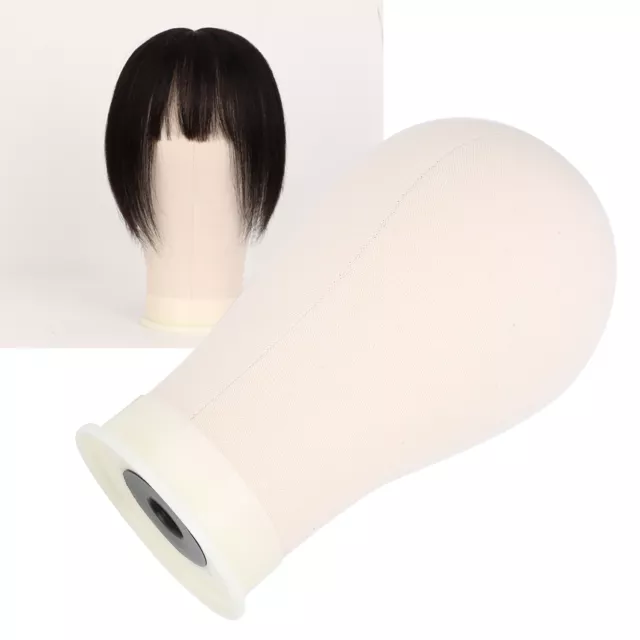 21-23 Inch Wig Stand Training Mannequin Head Canvas Head For Wigs